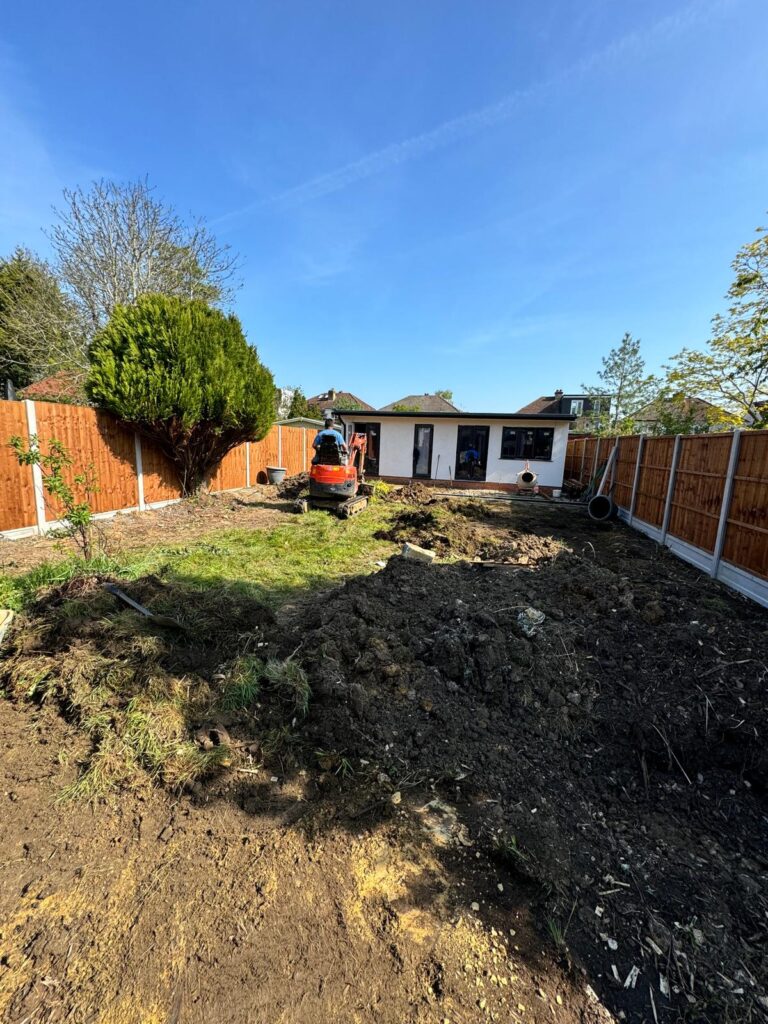 New Fencing Before & After