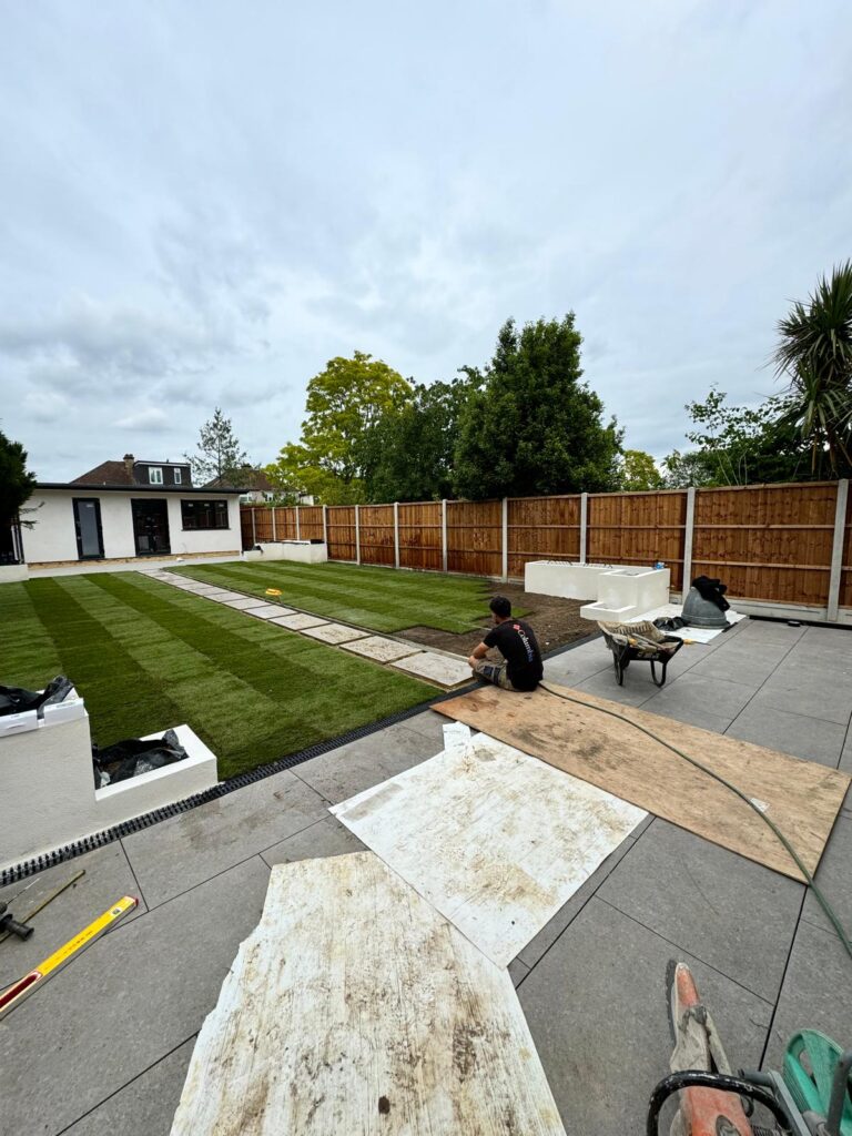 New Fencing Before & After