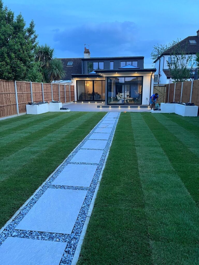 Turfing-Paving and Fencing