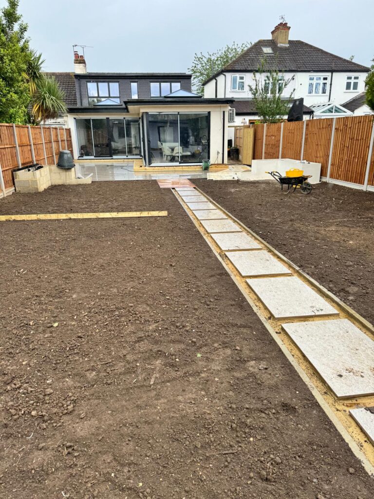 New Fencing Before & After